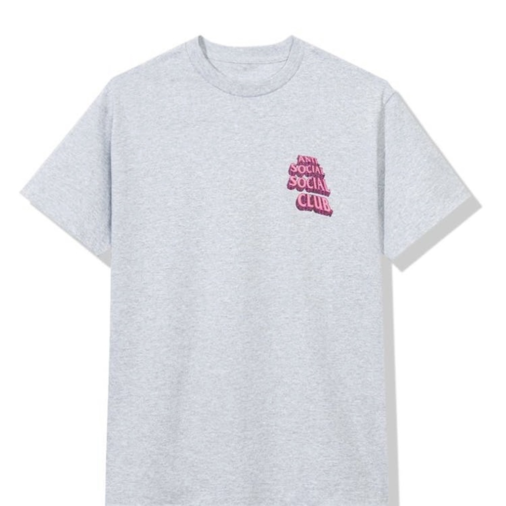 Antisocial Tshirts gray and yellow